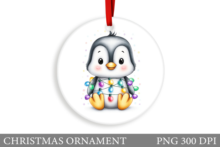 Christmas Penguin Clipart Image 9