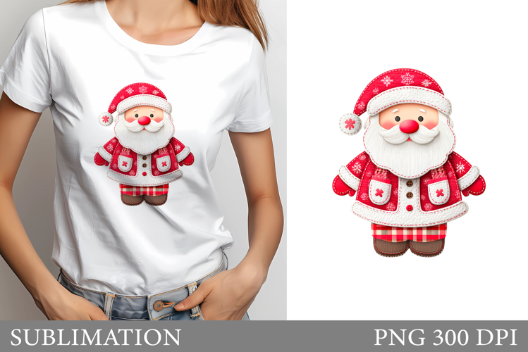 Cute Santa Clipart Image 8
