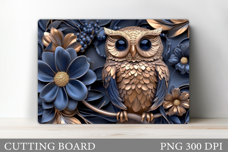 Owl Cutting Board Design. Owl Sublimation