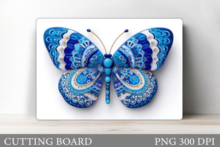 Butterfly Cutting Board. Flowers Cutting Board Sublimation