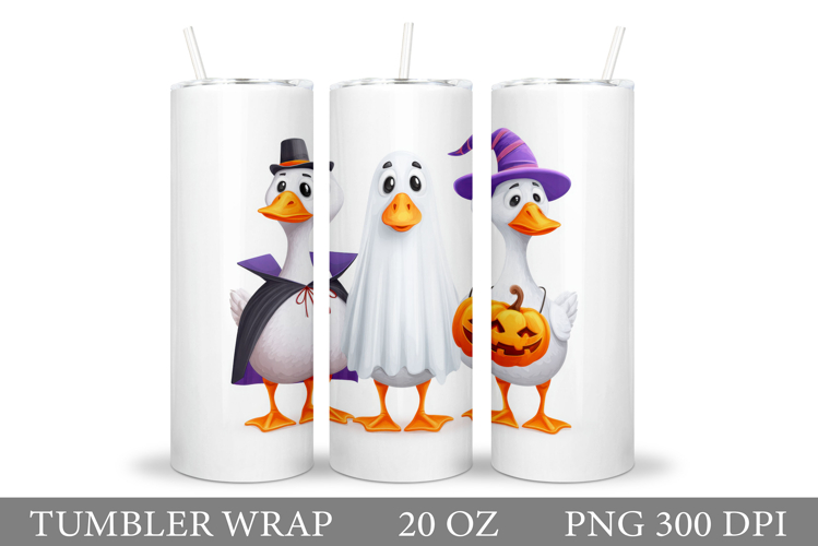 Halloween Goose Tumbler. Halloween Tumbler Design