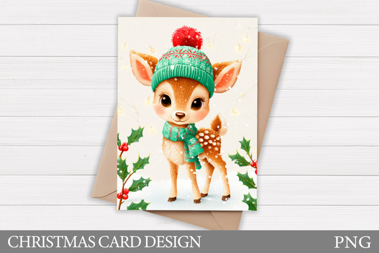 Cute Reindeer Clipart Image 17