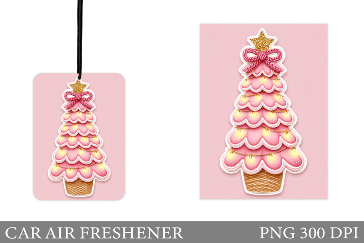 Christmas Tree Car Air Freshener. Winter Car Air Freshener