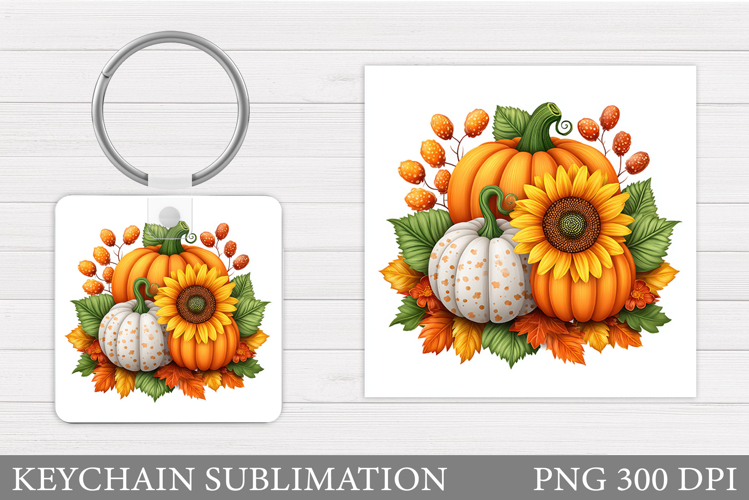 Pumpkin Keychain Design. Pumpkin Sublimation