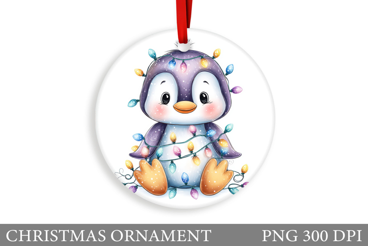 Christmas Penguin Clipart Image 8