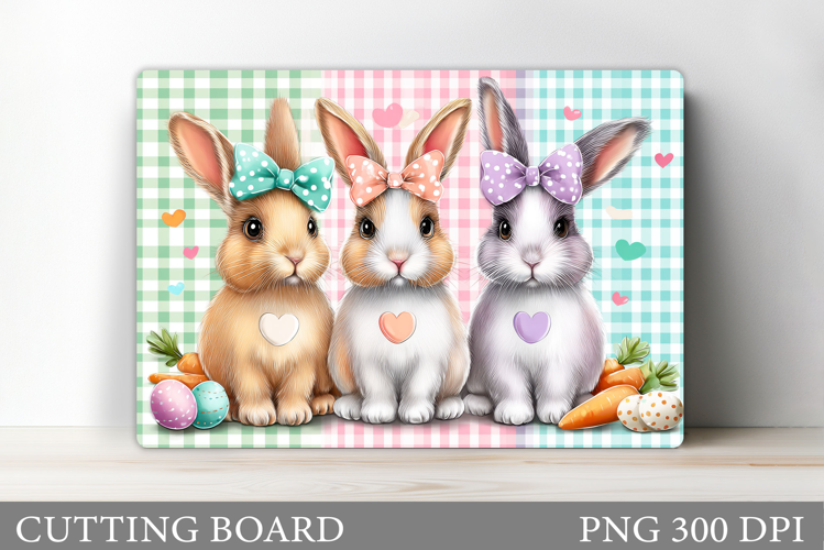 Easter Bunny Cutting Board. Easter Cutting Board Design
