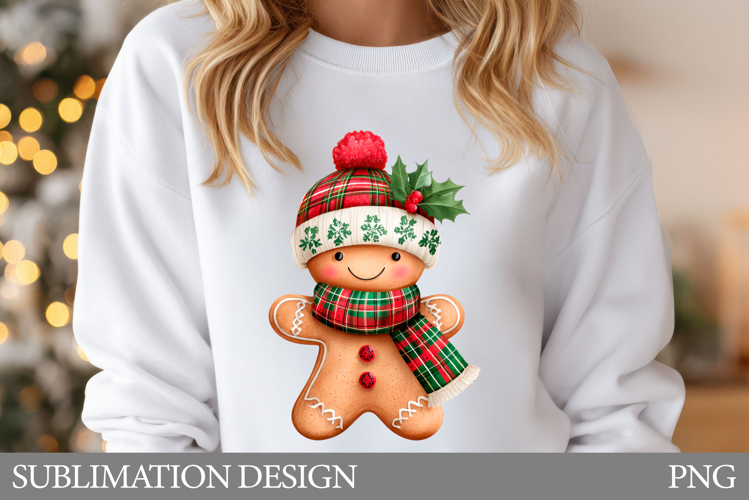 Gingerbread Sublimation. Gingerbread T-Shirt Sublimation