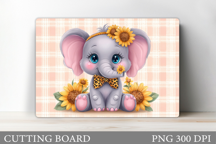 Cute Elephant Clipart Image 21