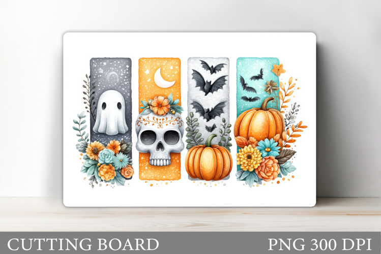 Halloween Cutting Board Design. Halloween Sublimation