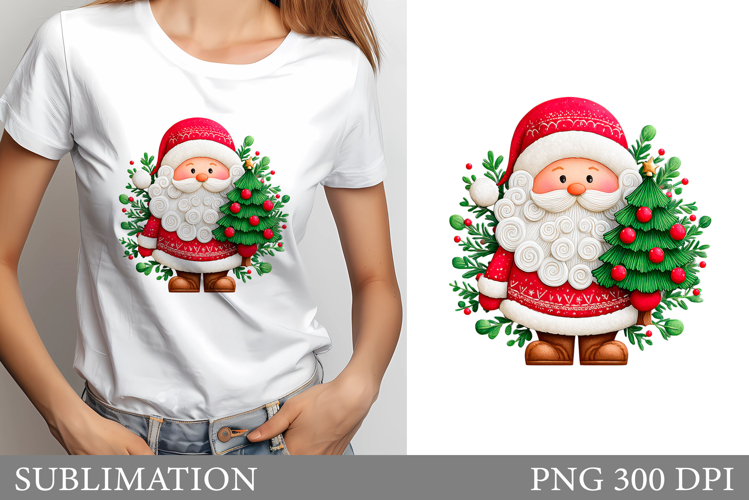 Cute Santa Clipart Image 10