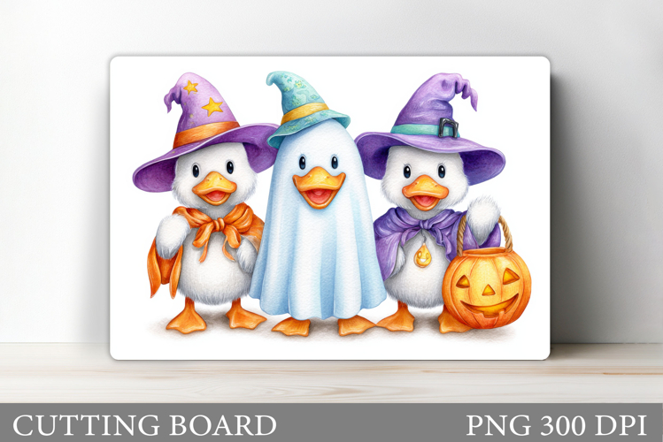 Halloween Goose Cutting Board. Halloween Cutting Board