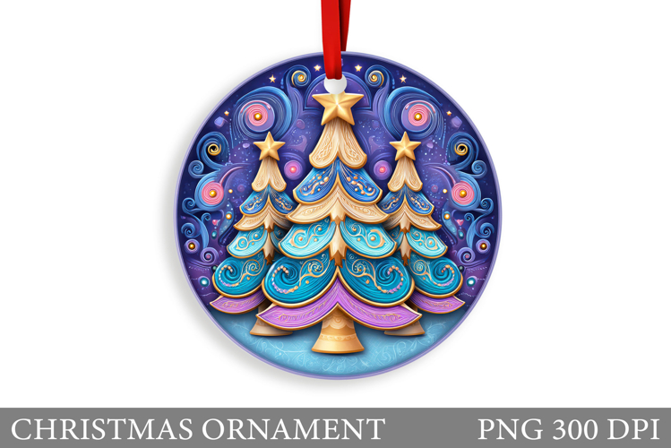Christmas Ornament Sublimation Designs Image 7