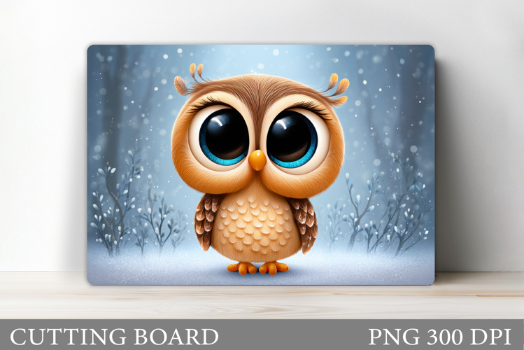 Cute Owl Cutting Board. Owl Kitchen Cutting Board