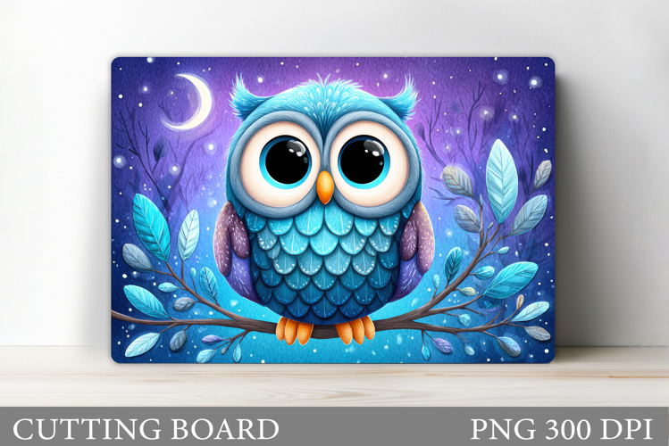 Cute Owl Cutting Board Design. Owl Kitchen Cutting Board