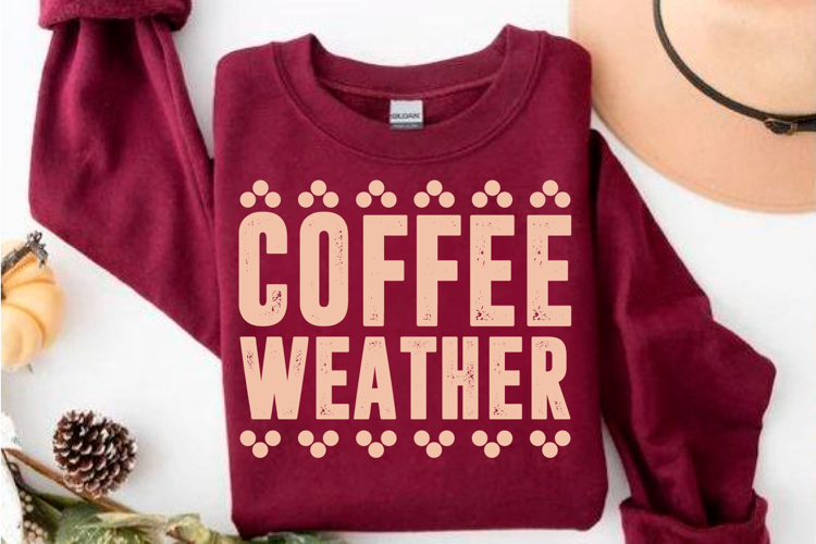 Coffee Weather Thanksgiving Svg Png