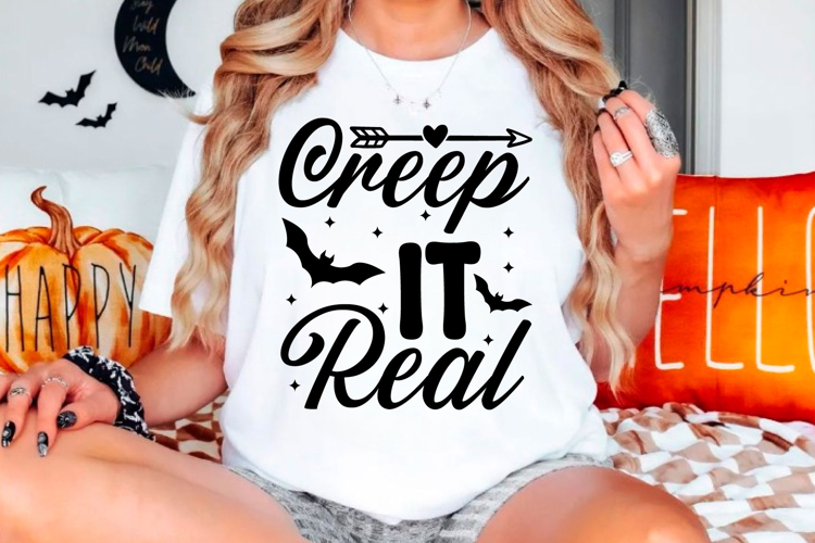 Creep it Real Halloween svg design