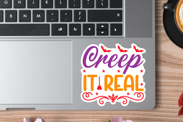 Halloween sticker Svg Design,Halloween Quotes Spooky Hall