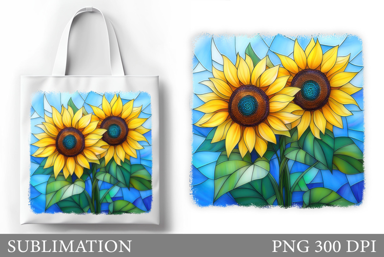 Sunflowers Tote Bag Sublimation. Sunflowers Tote Bag Design