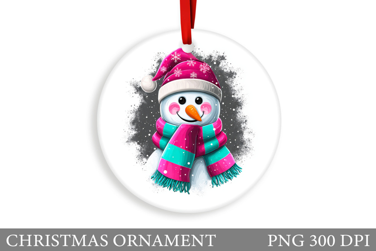 Snowman Sublimation Image 2