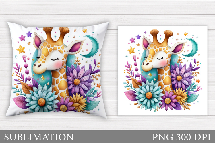 Cute Giraffe Clipart Image 8