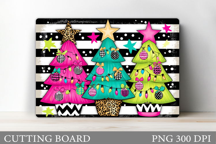 Christmas Tree Cutting Board. Kitchen Cutting Board Design