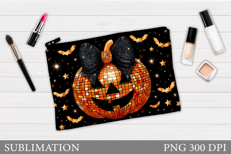 Halloween Pumpkin Makeup Bag. Halloween Makeup Bag Design