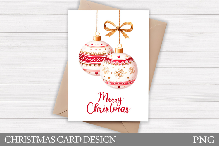 Merry Christmas Card Design. Christmas Card Printable