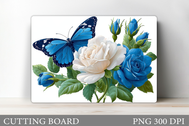 Butterfly Cutting Board Design. Butterfly Sublimation