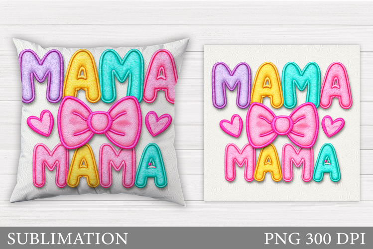 Mother's Day Pillow Design. Mother's Day Sublimation