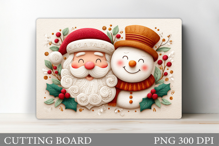 Cute Santa Clipart Image 13