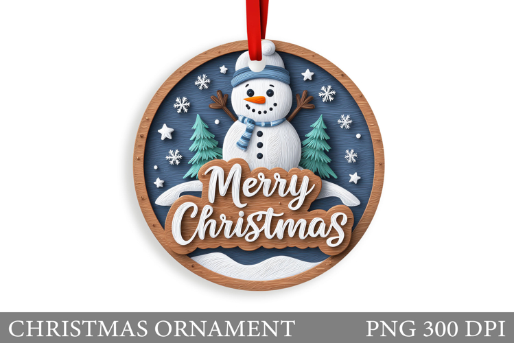 Cute Snowman Clipart Image 4
