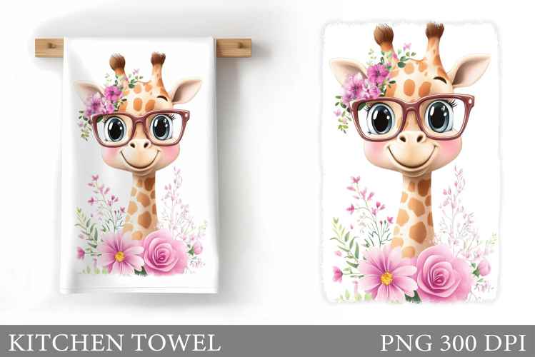 Cute Giraffe Clipart Image 7