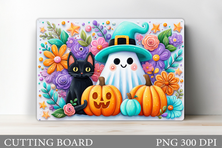 Halloween Cutting Board Design. Halloween Sublimation
