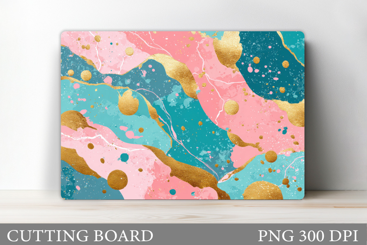 Abstraction Cutting Board Design. Abstraction Sublimation