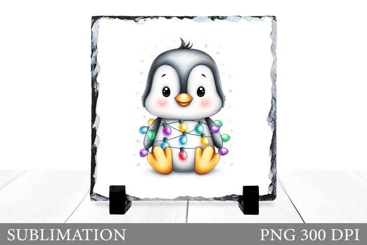 Christmas Penguin Clipart Image 3