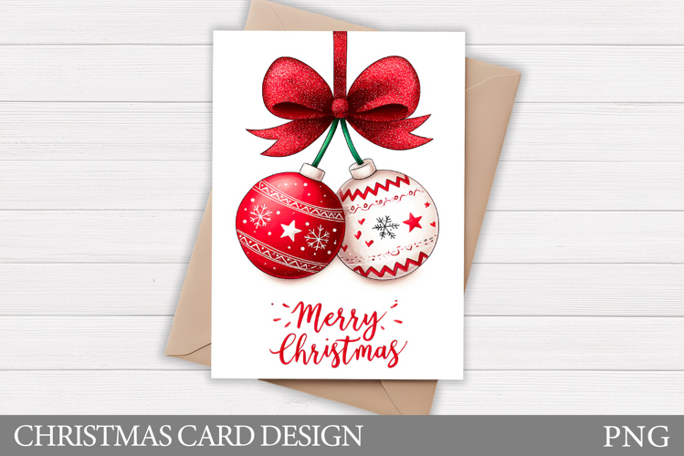 Merry Christmas Card Design. Christmas Card Printable