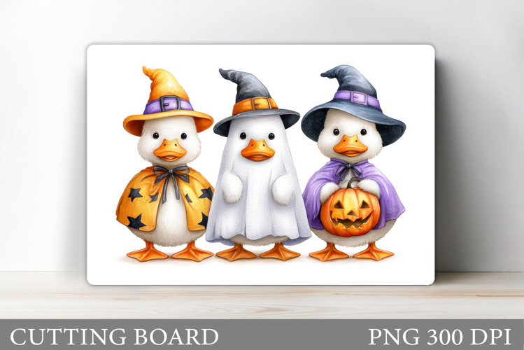 Halloween Goose Cutting Board. Halloween Cutting Board