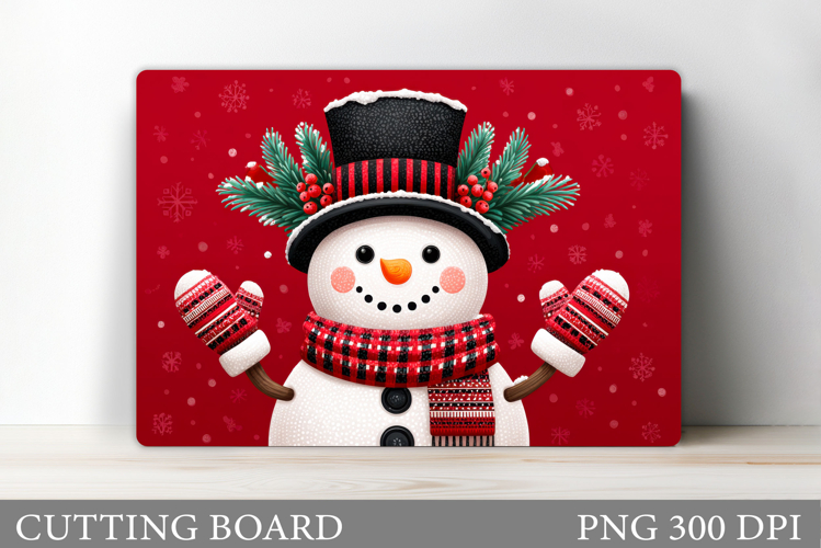 Cute Snowman Clipart Image 9