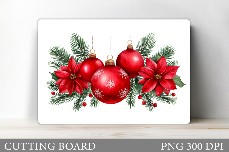 Christmas Cutting Board Design. Christmas Sublimation
