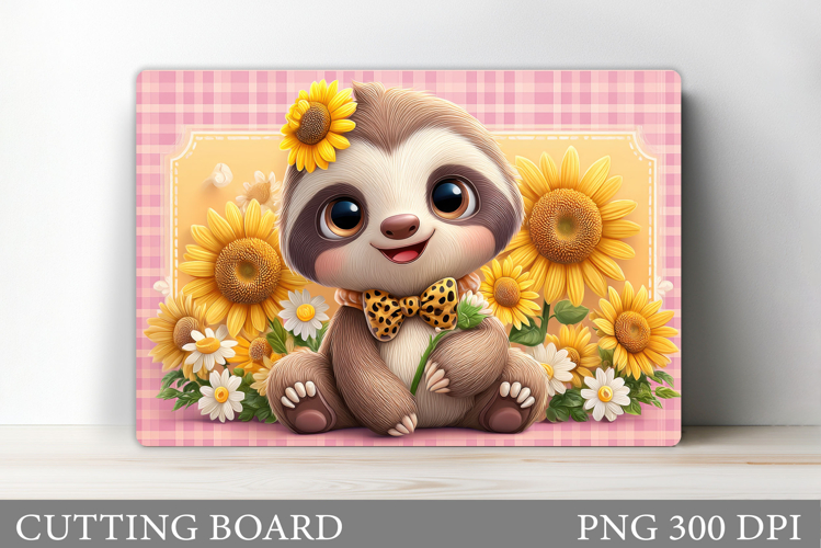 Cute Sloth Clipart Image 3