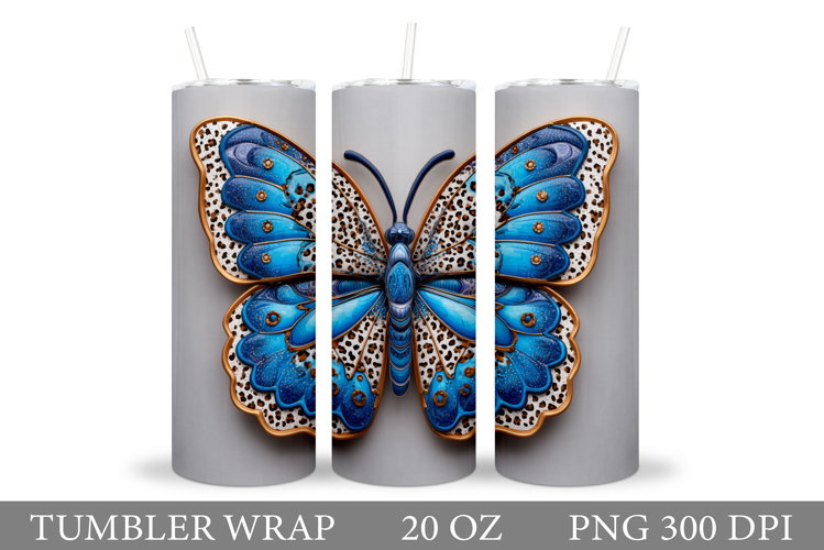 Blue Butterfly Clipart Image 19