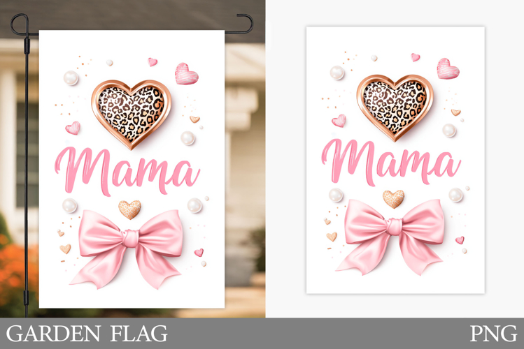 Mothers Day Garden Flag. Mothers Day Sublimation