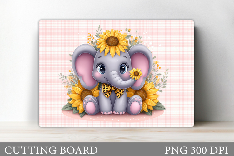 Cute Elephant Clipart Image 14