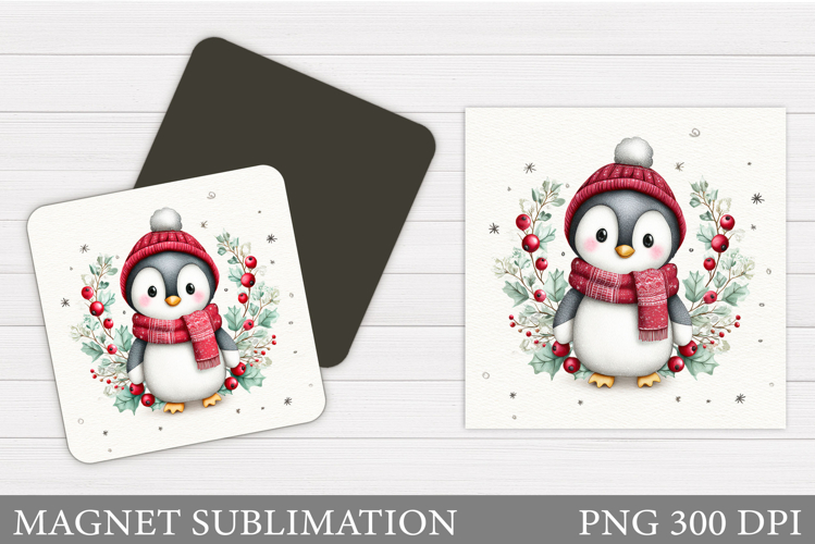 Christmas Penguin Clipart Image 4