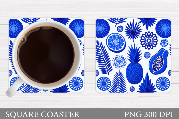 Fruits Coaster Design. Fruits Sublimation