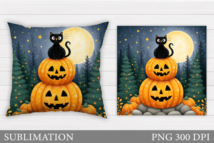 Halloween Cat Clipart Image 23