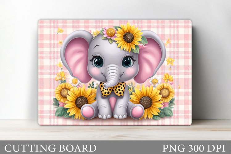 Cute Elephant Clipart Image 13