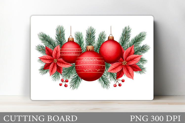 Christmas Cutting Board Design. Christmas Sublimation