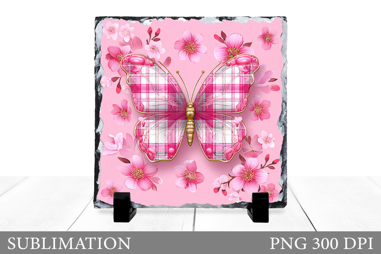 Butterfly Sublimation. Butterfly Slate Sublimation