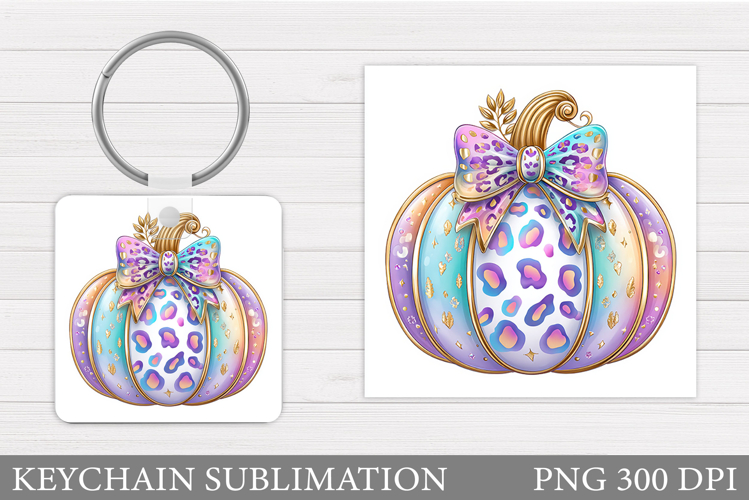 Pumpkin Keychain Design. Pumpkin Sublimation